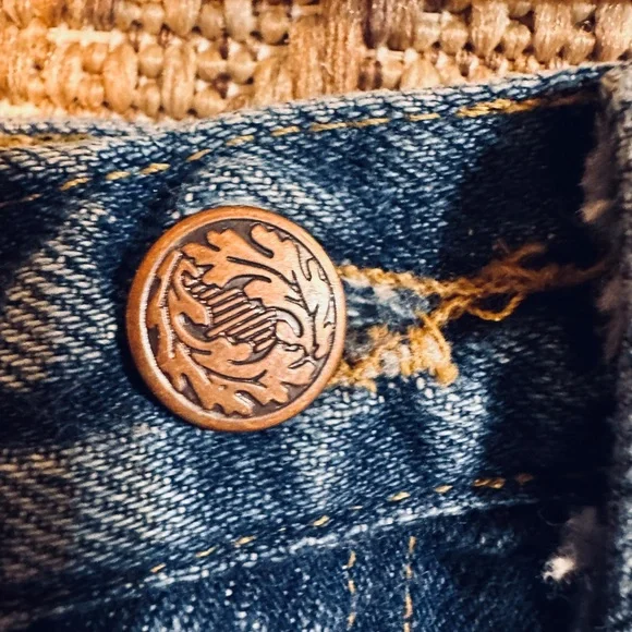 Vintage Disney Blue Denim Skirt with Mickey Embroidery Size XS - Picture 2 of 12